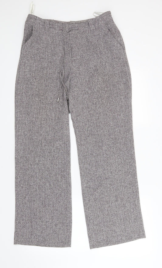 Womens UK Size 32 in BHS Regular Fit  Purple Trousers