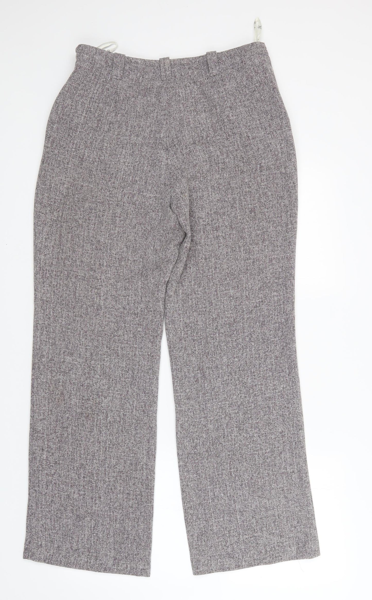 Womens UK Size 32 in BHS Regular Fit  Purple Trousers