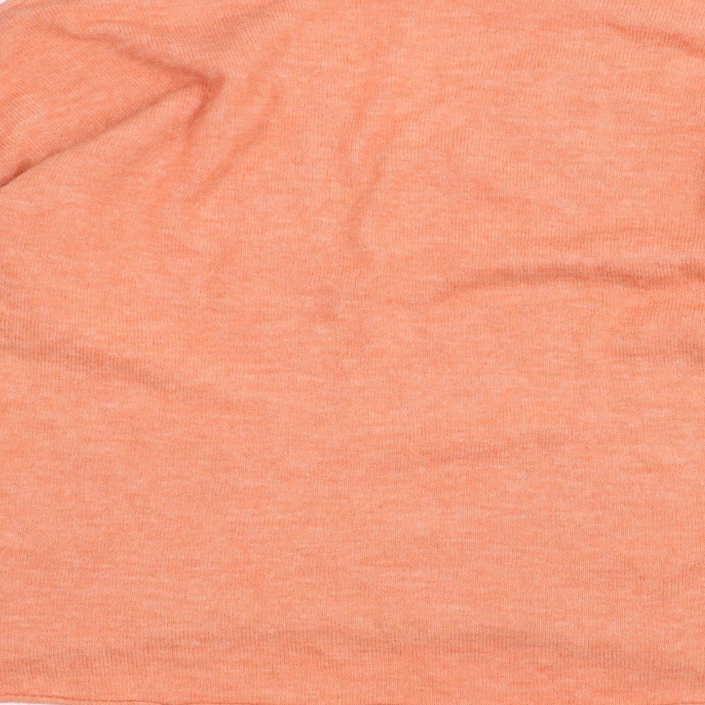 Womens UK Size S H&M Orange Pullover Jumper