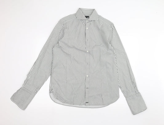 Mens UK Collar Size 15.5 Jaeger Smart White  Dress Shirt