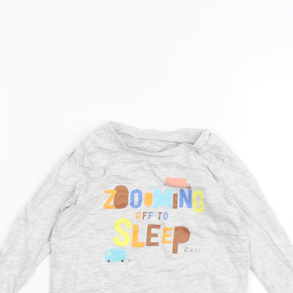 George Baby Grey   Basic T-Shirt Size 18-24 Months