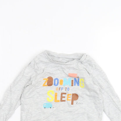 George Baby Grey   Basic T-Shirt Size 18-24 Months