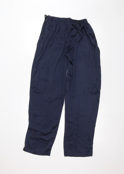 Womens UK Size 10 Preworn Regular Fit  Blue Trousers