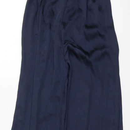 Womens UK Size 10 Preworn Regular Fit  Blue Trousers