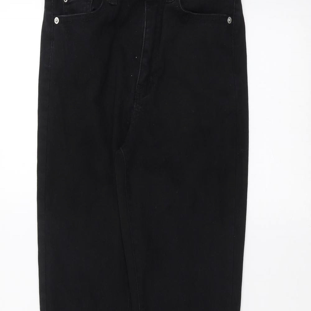 Denim & Co. Womens Black   Skinny Jeans Size 10 L27 in