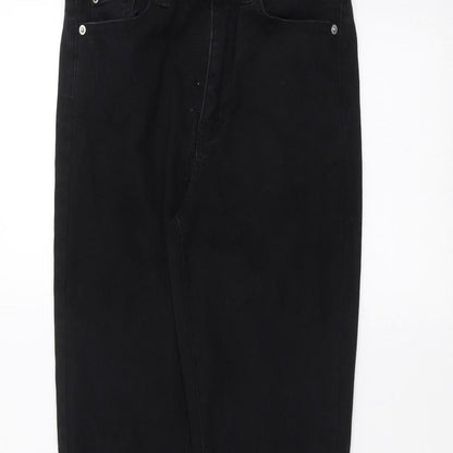 Denim & Co. Womens Black   Skinny Jeans Size 10 L27 in