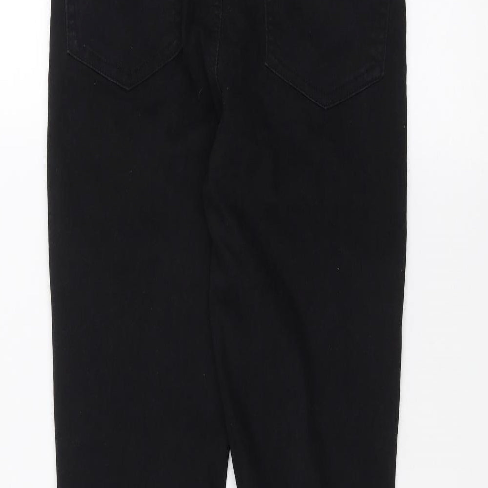 Denim & Co. Womens Black   Skinny Jeans Size 10 L27 in