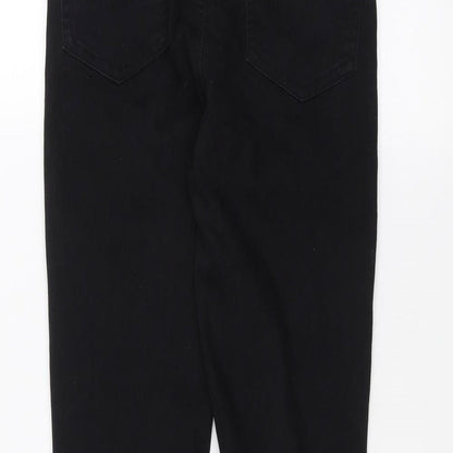 Denim & Co. Womens Black   Skinny Jeans Size 10 L27 in
