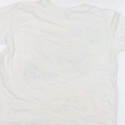 Primark Girls White   Basic T-Shirt Size 9-10 Years