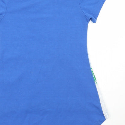 Cest La Vie Girls Blue   Basic T-Shirt Size 8 Years  - Girl