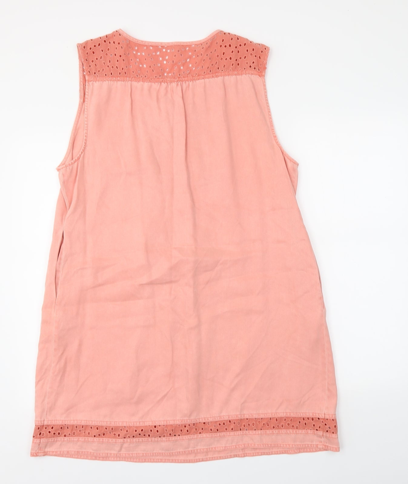 Womens UK Size XL Kenneth Cole Pink Tunic Tank