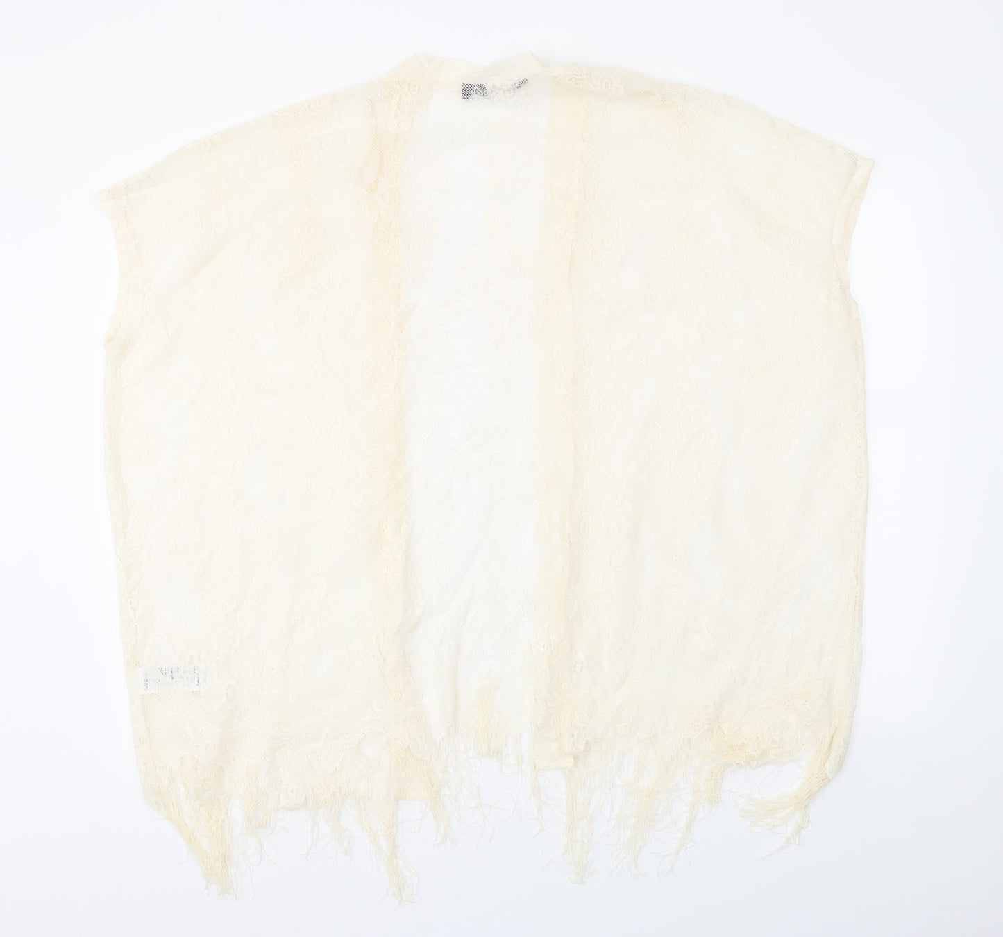 Womens UK Size M New Look Ivory Cardigan Jumper