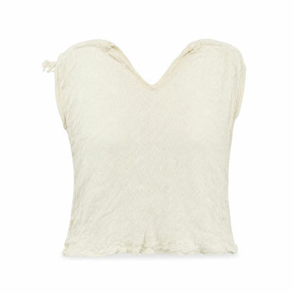 Womens UK Size M Preworn White Basic Blouse