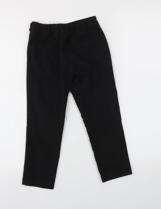 TU Girls Black   Dress Pants Trousers Size 5 Years