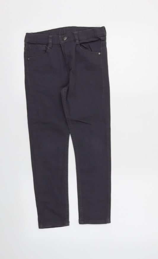 F&F Girls Grey   Skinny Jeans Size 9 Years