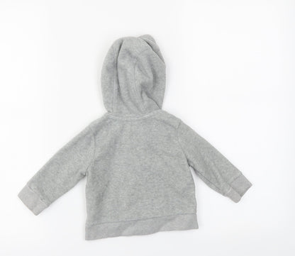 Gap Baby Grey   Full Zip Jumper Size 6-9 Months