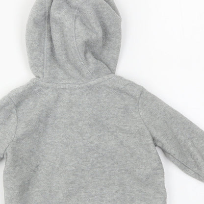 Gap Baby Grey   Full Zip Jumper Size 6-9 Months