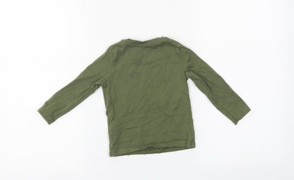 F&F Baby Green   Basic T-Shirt Size 9-12 Months