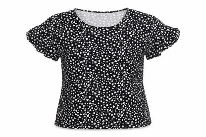 Womens UK Size 14 George Black Basic Blouse