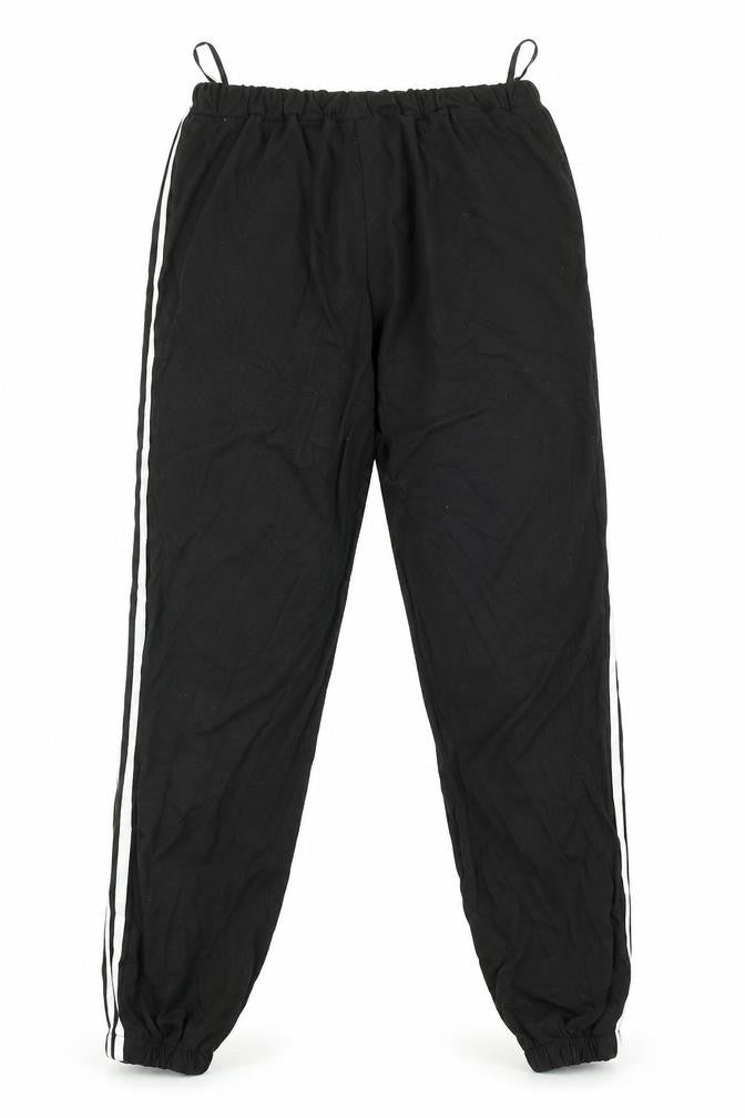 Womens UK Size M SheIn Regular Fit Jogger Black Trousers