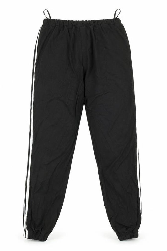 Womens UK Size M SheIn Regular Fit Jogger Black Trousers
