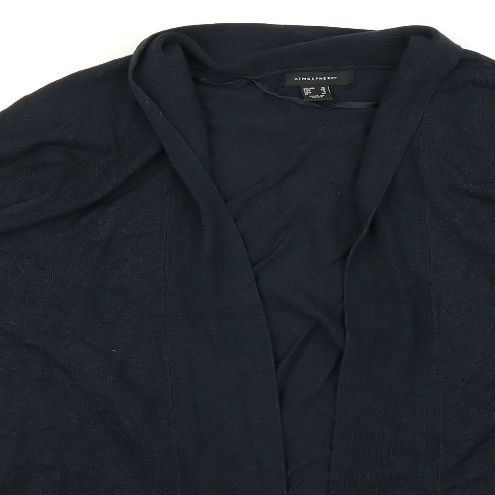 Womens UK Size 10 Atmosphere Blue Cardigan Jumper