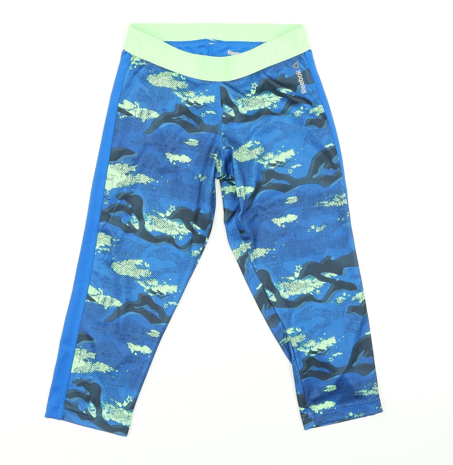 Reebok Womens Multicoloured    Leggings Size S L18 in