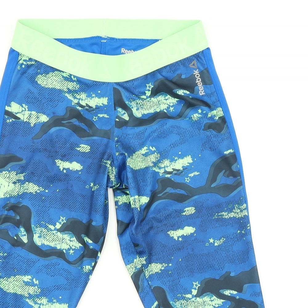 Reebok Womens Multicoloured    Leggings Size S L18 in