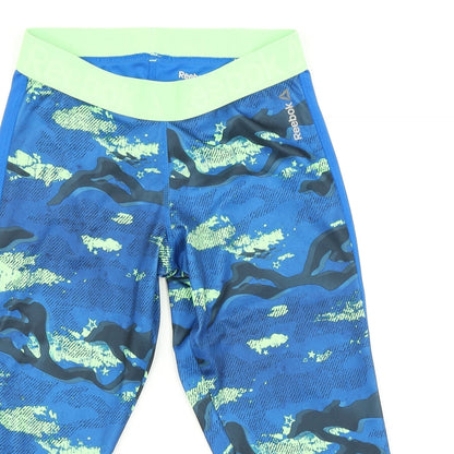 Reebok Womens Multicoloured    Leggings Size S L18 in