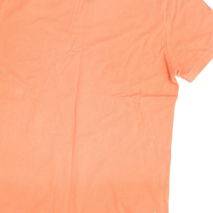 Gap Mens Orange    Polo Size L