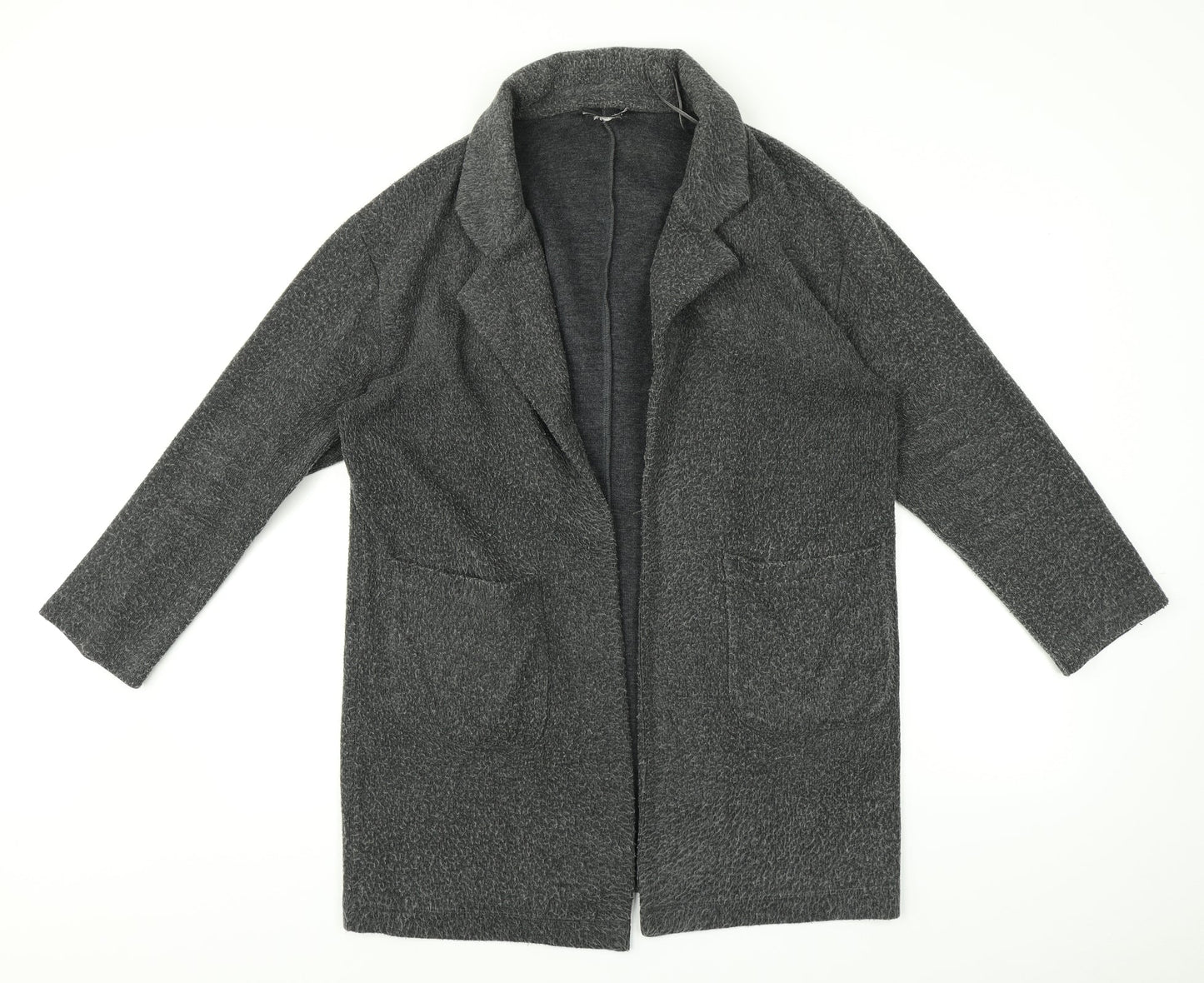 Womens UK Size M Zara Grey Cardigan Jumper