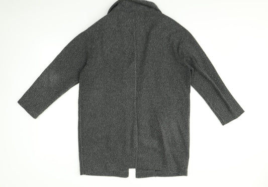 Womens UK Size M Zara Grey Cardigan Jumper