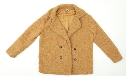 Boni Aro Womens Orange   Jacket Coat Size M