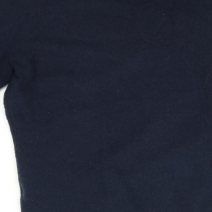 He Loves me He Loves me not Womens Blue   Pullover Jumper Size 10