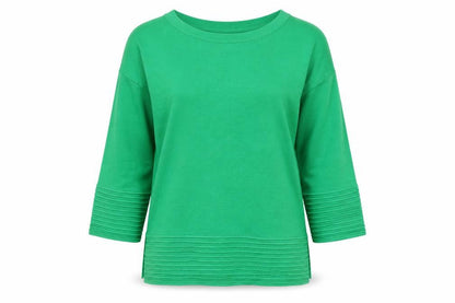 Womens UK Size 8 South Green Pullover Jumper