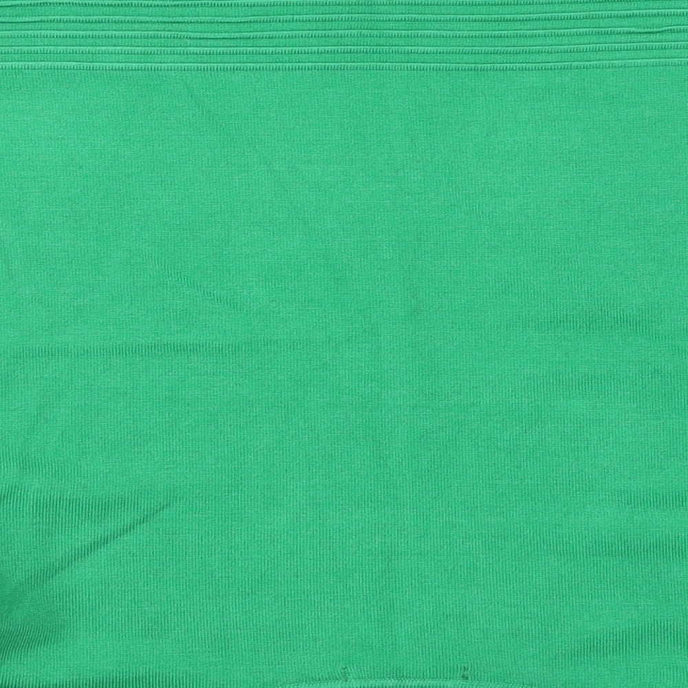 Womens UK Size 8 South Green Pullover Jumper