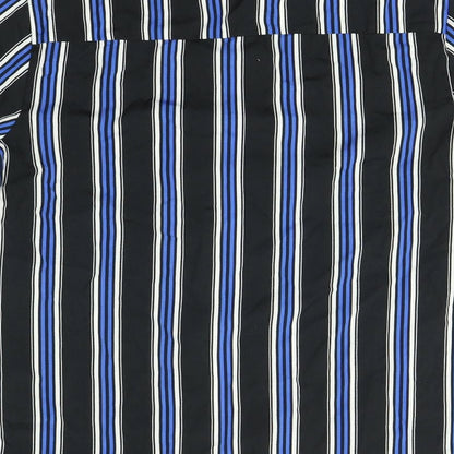 Mens UK Size M boohooMAN Multicoloured  Button-Up Short Sleeve Casual Shirt