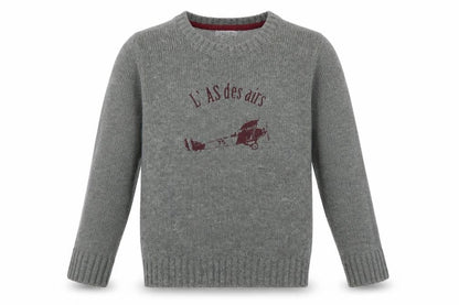 Abcd R Boys Grey   Pullover Jumper Size 12 Years