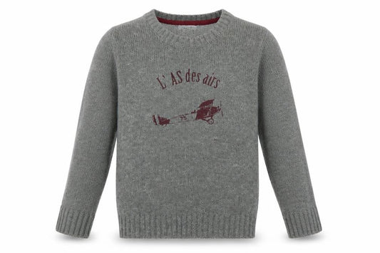 Abcd R Boys Grey   Pullover Jumper Size 12 Years