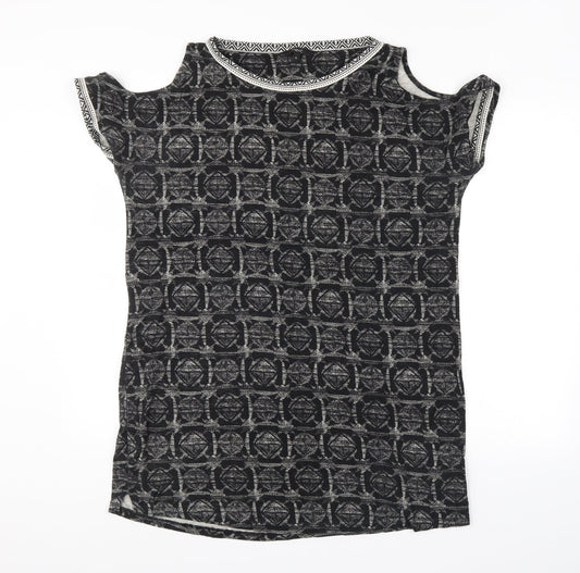 Womens UK Size 16 NEXT Black Basic Tank