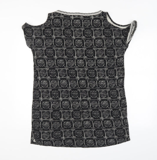 Womens UK Size 16 NEXT Black Basic Tank