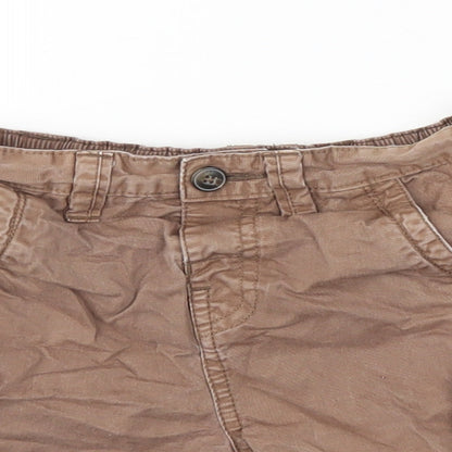 FG4 Boys Brown   Cargo Shorts Size 2-3 Years