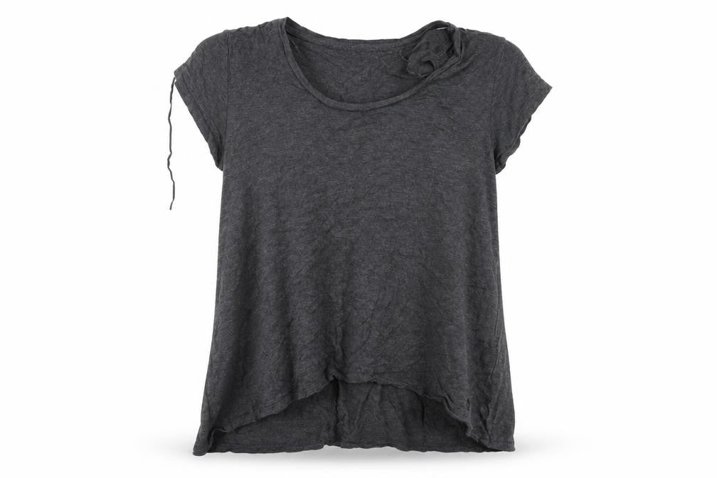 Womens UK Size 10 Primark Grey Basic Blouse