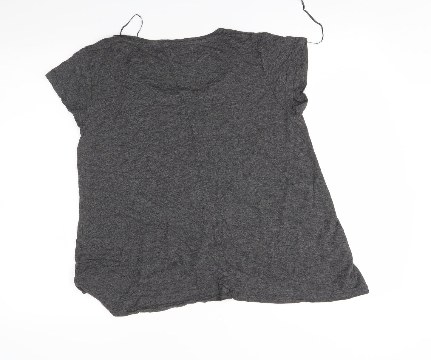 Primark Womens Grey   Basic Blouse Size 10