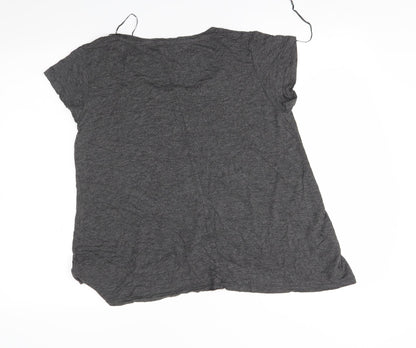 Primark Womens Grey   Basic Blouse Size 10