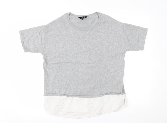 Womens UK Size 14 Dorothy Perkins Grey Pullover Jumper