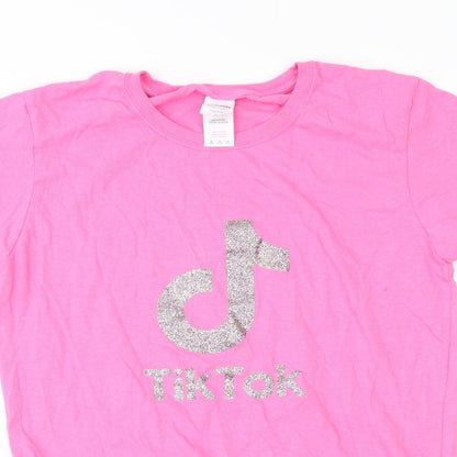 Gildan Womens Pink   Basic T-Shirt Size M
