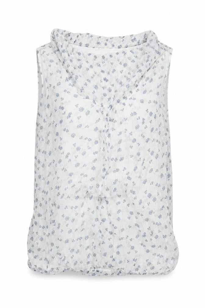 Womens UK Size M Giusy White Basic Blouse