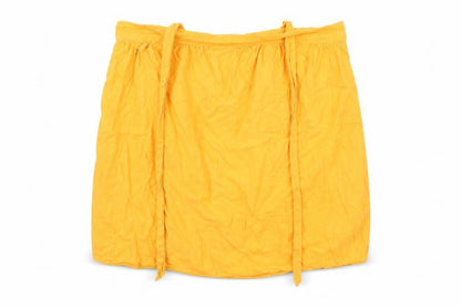F&F Womens Orange   A-Line Skirt Size 14  - ties