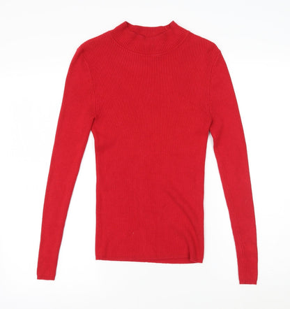 George Womens Red   Pullover Jumper Size 8